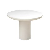DINING TABLE LIME PLASTER OFFWHITE 115 SMALL       - DINING TABLES